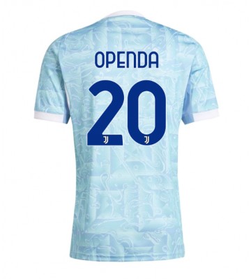 Juventus Lois Openda #20 Segunda Equipación 2025-26 Manga Corta